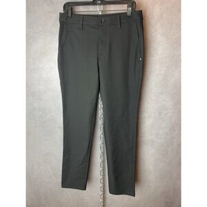 Vuori Pants Mens 32x30 Black‎ Cascade Tech Chino Performance Stretch Golf V427